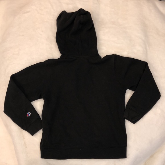 Champion Black Hoodie Kids size L - Picture 2 of 3